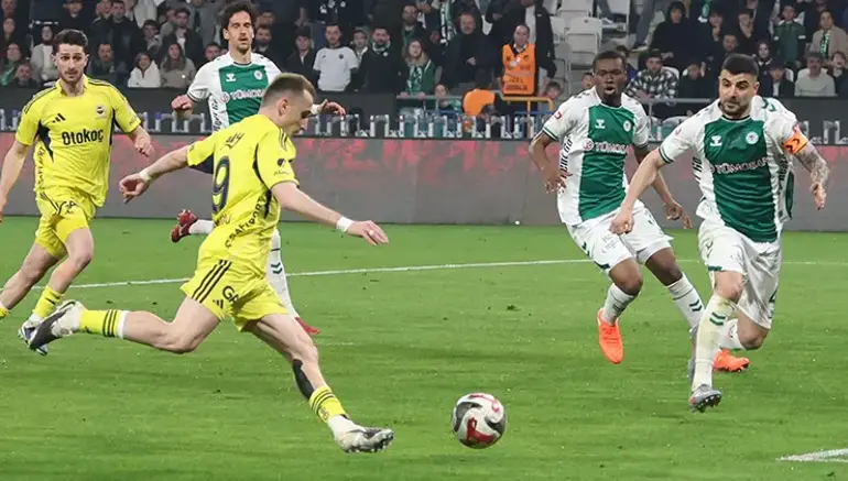 Konyaspor-Fenerbahçe maçında 3 yıldız yok